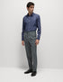Marks & Spencer "Pure Cotton Striped Oxford Shirt"